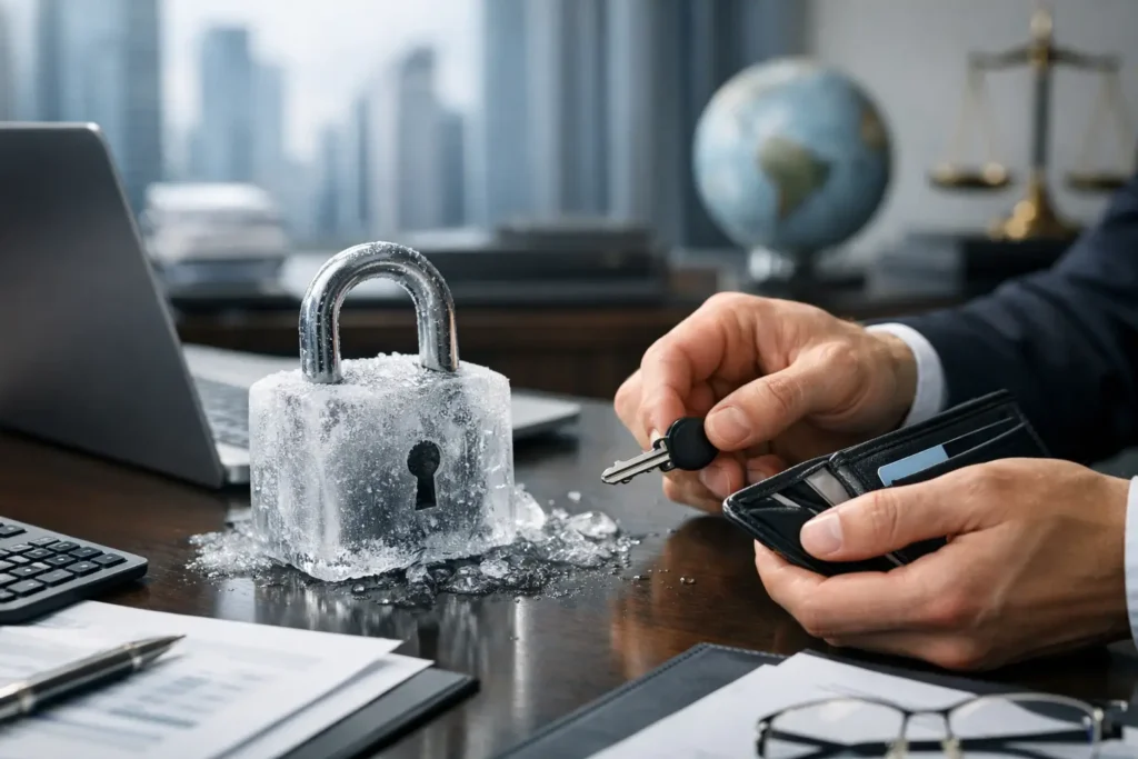 How to Reopen a Frozen Business Account Safely