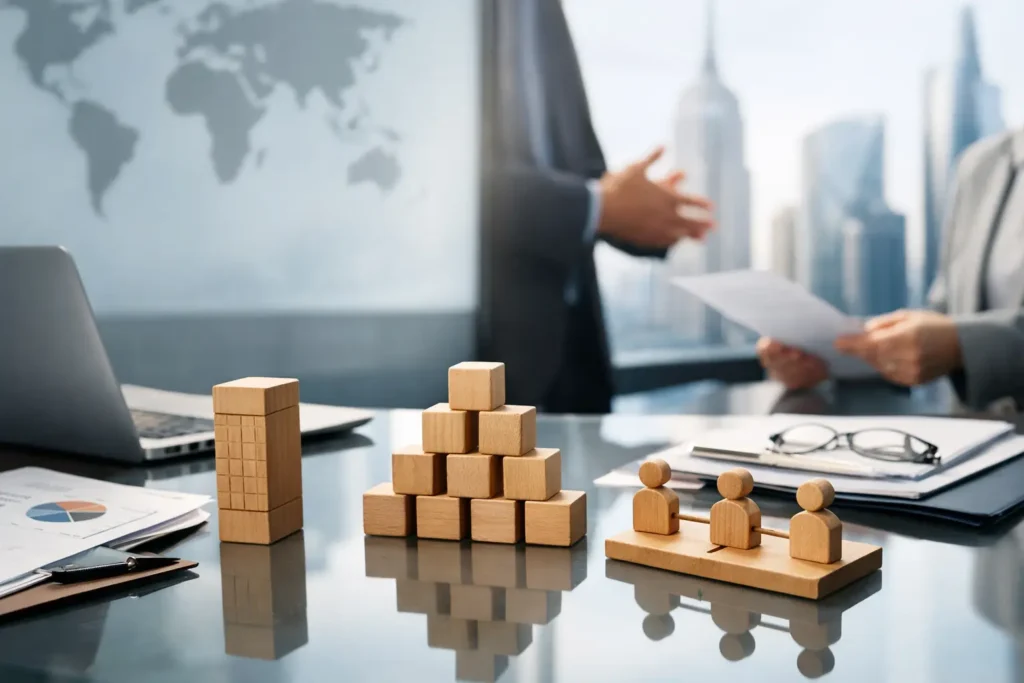 Why business structures depend on activity